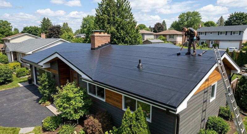 EPDM Roof Installation in Alexandria, VA