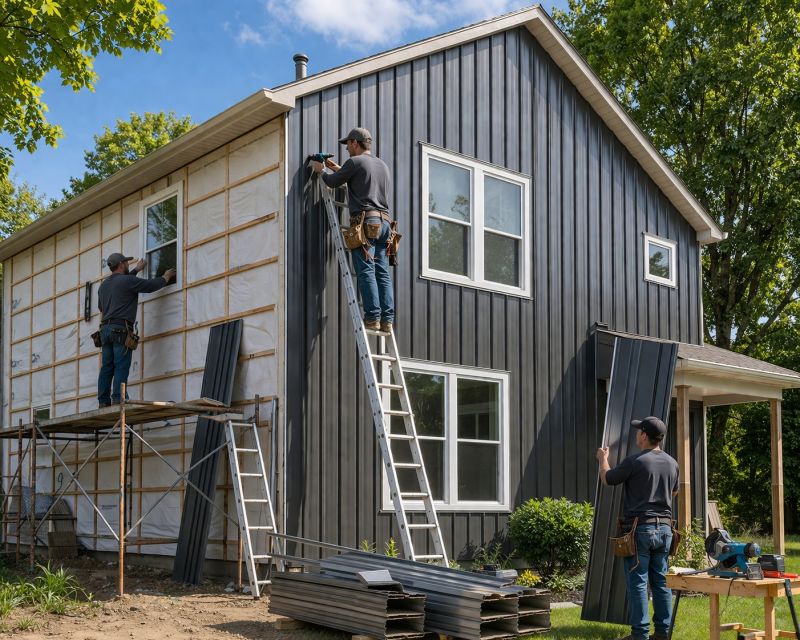 Tin Siding Installation in Fairfield County, CT